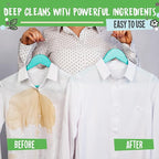 InsoGreen Unscented Laundry Detergent Sheets - 40 Eco Sheets for Up to 80 Loads - Fragrance-Free, Zero Plastic Packaging, Travel Laundry Detergent