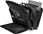 Targus Trademark Notepac Plus Carrying Messenger Bag with Shoulder Straps fit up to 16-Inch Laptop/Notebook, Black (CTM400)