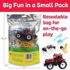 Creativity for Kids Sensory Pack: Farm, Sensory Toys for Toddlers, Pretend Play Farm Animals for Kids, Toddler Travel Toys & Spring Crafts (Ages 3+)