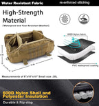 Miramrax Travel Duffle Bag Backpack for Men - Large Tactical Bags Weekender Gym Bag for Overnight Traveling Military Workout Deployment Sports (Coyote, 25L)