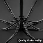 Seniny Windproof Travel Umbrella, Automatic Umbrellas for Rain, Portable & Compact Umbrellas for Backpack, Strong UV for Protection, Folding Small Sun Umbrella for Car, Walking