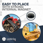 LandAirSea Overdrive Permanent GPS Tracker - Includes Waterproof Hardwire Kit and Permanent Mount. Perfect for Long-Term Tracking of Equipment, Vehicles, and More. Real-Time Global Tracking.