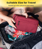 Vorspack Travel Toiletry Bag for Men - Hanging Toiletries Bag Water Resistant Travel Bag for Toiletries Accessories