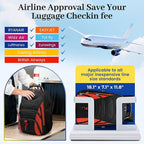 Boavan Vacuum Seal Backpack for Travel with Pump, 55L Large Bag with Zipper‑Off Detachable Vacuum Compression Bag Waterproof Carry On Large Travel Bag for Airline，Bags and Backpack Used Independently