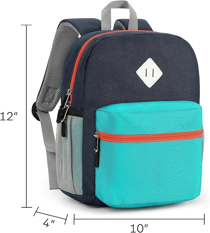 mibasies Toddler Backpack for Boys 2-4: Preschool Backpacks for Boys - Cute Kids Backpack