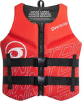 Owntop Swim Vest Adult Water Sport Vest Neoprene Floaties for Swimming, Boating, Kayaking, Fishing | Adjustable Zipper Dual Buckle Foldable Buoyancy Jacket