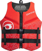 Owntop Swim Vest Adult Water Sport Vest Neoprene Floaties for Swimming, Boating, Kayaking, Fishing | Adjustable Zipper Dual Buckle Foldable Buoyancy Jacket