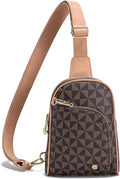 INICAT RFID Blocking Sling Bag, Anti Theft Crossbody Bag for Women, Travel Fanny Pack Style Purse, Vegan Leather