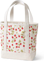 Lands' End Open Top Canvas Tote Bag