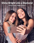 iWALK Upgraded Sparkly Portable Charger 22.5W, 5000mAh Power Bank for iPhone 17/16/15 Series, Mini Battery Pack with Built-in USB-C Connector Compatible with Samsung S25/24, iPad Pro/Air, AirPods