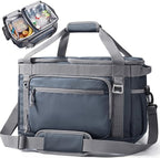 TOURIT Soft Sided Cooler Bag Insulated 30/48/60 Cans, Large Collapsible & Leakproof Ice Chest for Picnic, Beach, Camping, Travel
