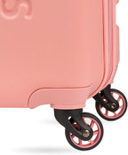 SwissGear 7366 Signature Hardside Expandable Luggage with Spinner Wheels, TSA Lock, Coral Almond, Checked-Large 27-Inch