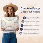 Shacke Packing Cubes for Travel 5 Set - Premium Luggage Organizer Bags - Versatile Travel Organizer for Women and Men - Optimized Packing Bags - Travel Essentials (Sand)