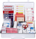 Class B OSHA ANSI Compliant First Aid Kit – Emergency Medical Supplies in Wall-Mountable Plastic Case for Workplace, Office, Home – 190 Piece