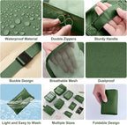 Packing Cubes for Travel-10 Set Luggage Organizer Bags for Family, Mesh Breathable Packing Cubes for Suitcases Durable Travel Essentials Bags Set