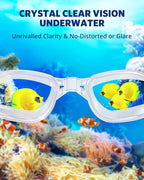 Aegend Swim Goggles, Swimming Goggles No Leaking Full Protection Adult Men Women Youth