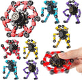 Gokeey Party Favors for Kids All Age Travel Sensory Toys for 8 9 10 Year Old Boys Transformable Fidget Spinners Toys for Kids and Adults Birthday Gifts for Teens