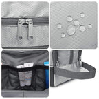 Toiletry Bag for Men Hanging Dopp Kit Water Resistant Shaving Bag Small Toiletry Bag for Traveling (Grey)