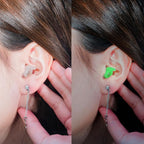 Eargasm High Fidelity Afterglow Glow-in-the-Dark Earplugs for Concerts, Festivals, Musicians, DJs, Night-Life Hearing Protection - Reusable Ear Plugs for High Fidelity Noise Reduction up to 21 dB