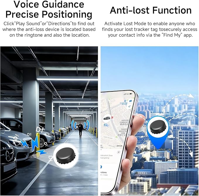Mini GPS Tracker for Vehicles No Monthly Fee,GPS Car Tracker,Strong Magnetic Car Vehicle Tracking Anti-Lost,Real Time Car GPS Tracker Work with iOS and Android Tracker Device for Vehicles