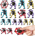 Gokeey Transformable Fidget Spinners 16 Pcs for Kids and Adults Stress Relief Sensory Toys for Boys and Girls Fingertip Gyros for Party Favors Easter Gifts for Kids