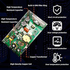 New Version Converter, 110V AC to 12V DC Converter Power Supply 12V 600W 50A DC Switch Transformer for RV,Pump,LED Strip, LCD Monitor
