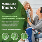 Happy Elephant Laundry Detergent Sheets, Fragrance Free, Natural Biodegradable Laundry Sheets, Plant Based, Tough on Stains, Gentle on Skin, Compatible with HE & Any Washing Machine, 6 Sheet, 3 Pack