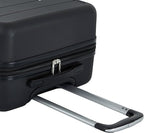 French Connection St. Martin Carry-On Luggage with Cup Holder/USB Ports, Black