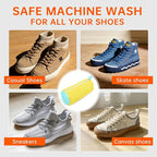 1PCS Shoes Washing Machine Bags, Laundry Shoe Bag for Washer and Dryer, Reusable and Durable Zipper Sneaker Shoe Washing Bag, Tennis Shoes Cleaning Bag for All Shoe Types (Yellow)