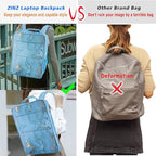 ZINZ Slim & Expandable Laptop Backpack 15 15.6 16 Inch Case, Water Resistant Travel Backpack Compatible with MacBook Pro/Neo 16" 15", Dell XPS 15 16 and Most 15" 15.6" 16" Notebooks，B01M01