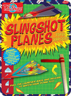 TS Shure by Bendon Slingshot Airplanes Educational Activity Tin with Stabilizer Hooks and Slingshots 50511