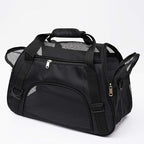 MuchL Pet Carrier Soft-Sided Carriers for Cat Carriers Dog Carrier for Small Medium Cats Dogs Puppies Pet Carrier Airline Approved Cat Dog Pet Travel Carrier (Small, Black)
