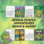 Teenage Mutant Ninja Turtles® Aqua Art, Great Kids Ninja Turtles Toys, TMNT Mess Free Coloring for Toddlers Paint with Water Books for Kids, Toddler Car Activities & Travel Toys, Water Painting Book