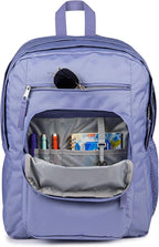 JanSport Laptop Backpack - Computer Bag with 2 Compartments, Ergonomic Shoulder Straps, 15” Laptop Sleeve, Haul Handle - Lavender Ash