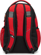 High Sierra Swerve Laptop Backpack, Crimson/Black, One Size