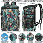 Camping Cooler Backpack 30 45 Cans, Soft Backpack Coolers Insulated Leak Proof Travel Cooler Bag Waterproof Lunch Picnic Beach Work Trip Thermal Bag Drink Beverage Beer Bag Cooler
