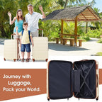 Luggage Sets with Packing Cubes Hardside 13 Piece Suitcase Set with Spinner Wheels