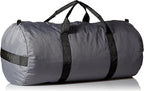75L Hauler Duffel Bag, Heavy-Duty Gear Bag, 1050D Tuff Cloth, Diamond Ripstop, Reinforced Stitching - Grey (14" x 30")