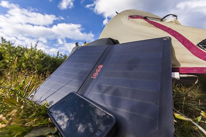 Voltaic Systems - Arc 10 Watt USB Solar Charger | Powers Phones, Tablets, & More | Charges Your Device as Fast as at Home