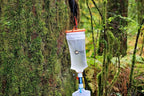 Vecto Water Collection and Filtration Bag (2L, 3L) - 28mm Neck Compatible with Popular Filters - Wide Opening for Easy Water Collection - Lightweight, Compact, Durable Tethered Cap and Slider