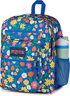 JanSport Laptop Backpack - Computer Bag with 2 Compartments, Ergonomic Shoulder Straps, 15” Laptop Sleeve, Haul Handle - Flower Market