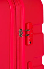 SwissGear 7366 Signature Hardside Expandable Luggage with Spinner Wheels, TSA Lock, Red, Checked-Large 27-Inch