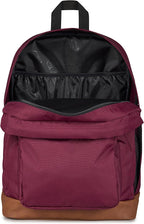 JanSport Cool Backpack with 15-inch Laptop Sleeve, Large Computer Bag Rucksack with 2 Compartments, Ergonomic Straps, Cherry Lacquer