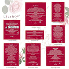 Mothers Day Gifts for Women - 35 Pcs Bath and Body Gift Set Rose Spa Gifts Set Skin Care Set for Women, Gift Set for Christmas, Valentines Day, Birthday, Gifts for Mom
