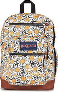 JanSport Cool Backpack with 15-inch Laptop Sleeve, Large Computer Bag Rucksack with 2 Compartments, Ergonomic Straps, Daisy Dreamscape