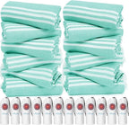 12 Pack Turkish Beach Towels Quick Dry Sand Free Oversized Bath Pool Swim Towel Extra Large XL Blanket Adult Travel Cruise Accessories Must Haves Clearance Stuff Necessities Vacation Essentials