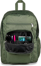 JanSport Laptop Backpack - Computer Bag with 2 Compartments, Ergonomic Shoulder Straps, 15” Laptop Sleeve, Haul Handle - Cargo Green