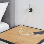 Amazon Basics 30W One-Port Foldable GaN USB-C Wall Charger with Power Delivery PD for Tablets & Phones (iPhone 16/15/14/13/12/11/X, iPad, Samsung, and More), Compact Travel Charger, Non-PPS, Black