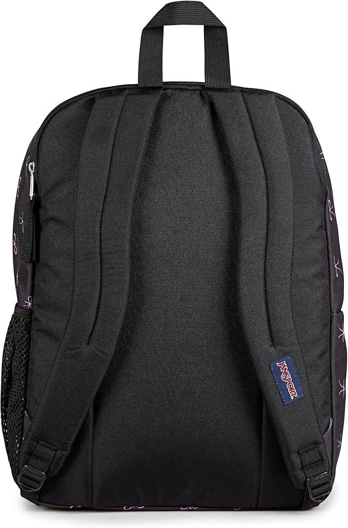 JanSport Laptop Backpack - Computer Bag with 2 Compartments, Ergonomic Shoulder Straps, 15” Laptop Sleeve, Haul Handle - Bad Bows