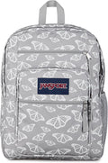 JanSport Laptop Backpack - Computer Bag with 2 Compartments, Ergonomic Shoulder Straps, 15” Laptop Sleeve, Haul Handle - Flutter By Grey